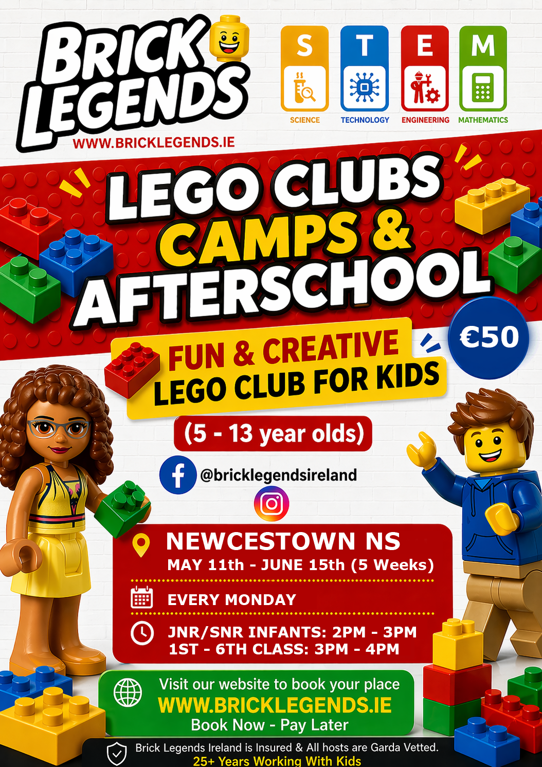 Brick Legends Ireland - Newcestown NS<BR>(Jnr & Snr Infants)</b>