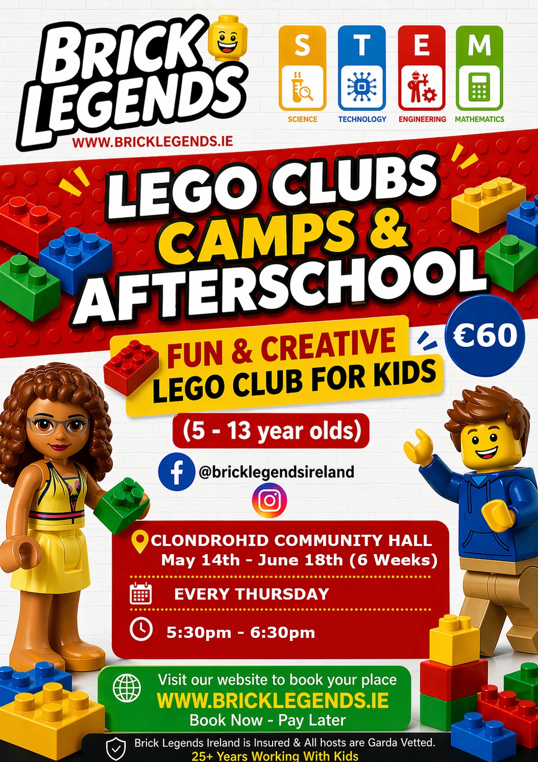 Brick Legends Ireland - Clondrohid Community Hall